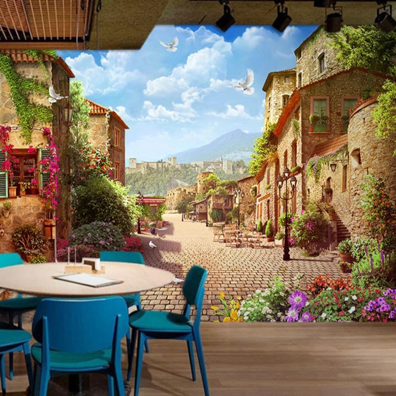 3d 壁紙 1ピース 1 シティ風景 ヨーロッパ町並み 田舎 Diy リフォーム インテリア 3d 壁紙 1ピース 1 シティ風景 ヨーロッパ町並み 田舎 Diy リフォーム インテリア