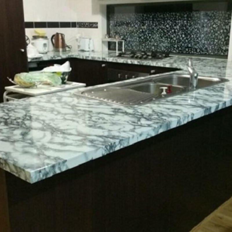 壁紙 60 1000cm 大理石 マーブル模様 明るめの黒 Diy リフォーム インテリア 部