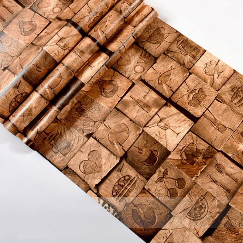 ３d 壁紙 50 1000 北欧 ヴィンテージデザイン 木 防カビ 耐水 おしゃれ クロス