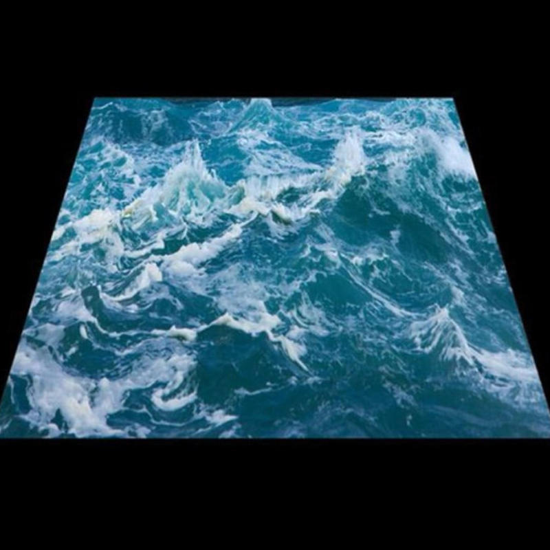 ３d 壁紙 1ピース 1 床用 自然風景 海 波 Diy リフォーム インテリア 部屋 寝室