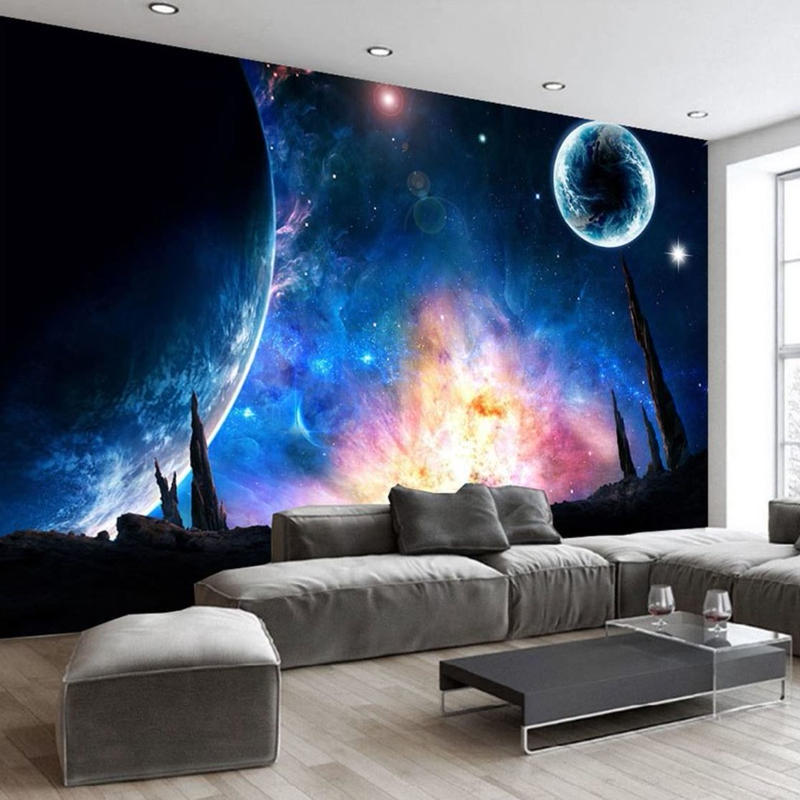 ３d 壁紙 1ピース 1 絵画 宇宙 惑星 ゲームの世界 インテリア 装飾 寝室 リビング