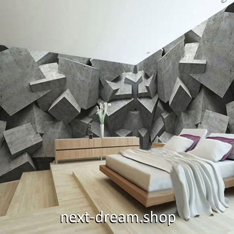３d 壁紙 1ピース 1 立体空間 石レンガ トリックアート Diy リフォーム インテリア