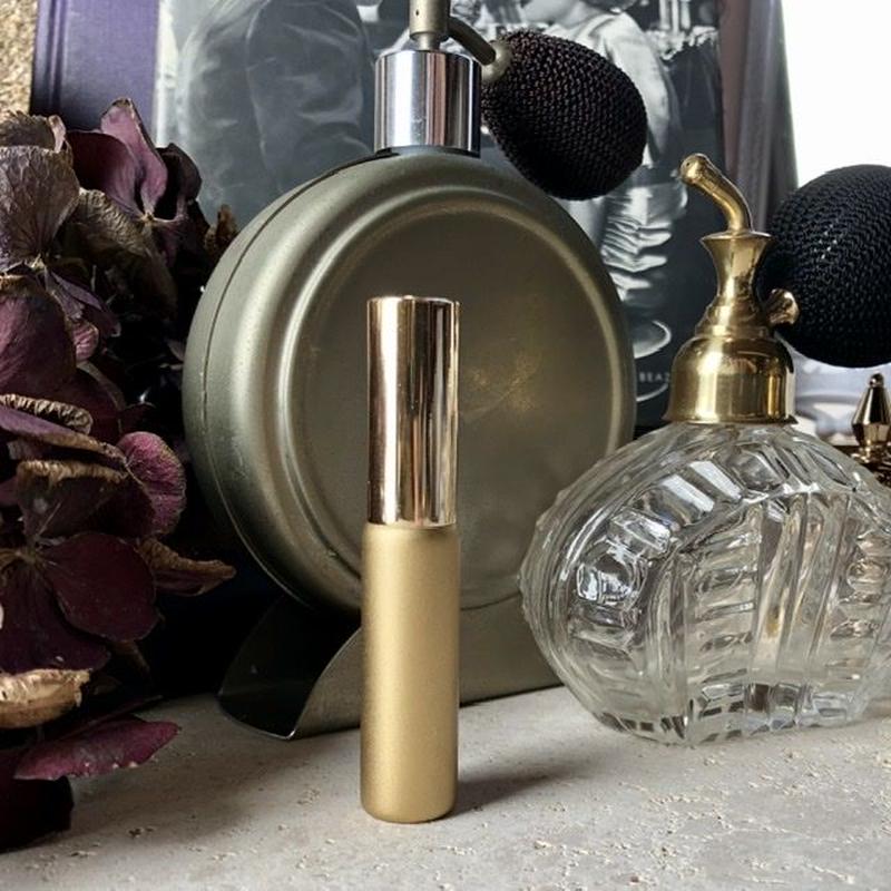クリックポスト対応 ５ml ゴールドアトマイザー 日本製 金運アップ メンズ 香水 フレグラ