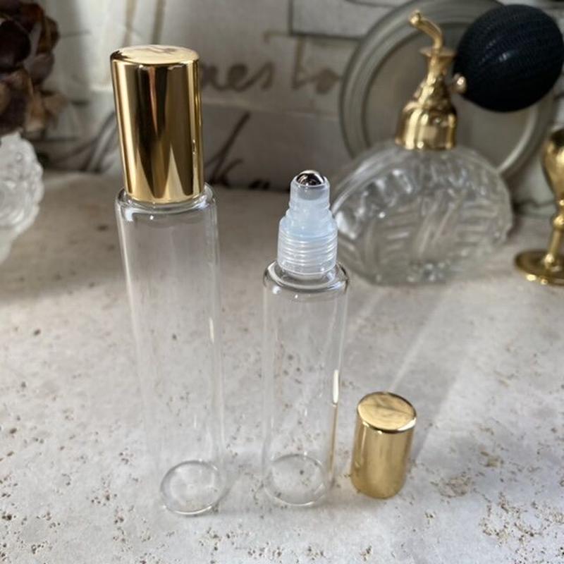 20ml ロールオンボトル ゴールドキャップ 日本製 金冠キャップ メンズ 香水 フレグラ
