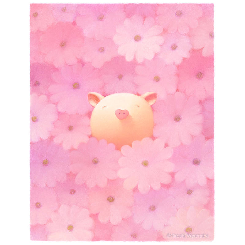 渡辺宏 ジクレー 冬の天使 白鳥 豚 www.parkouropas.fi