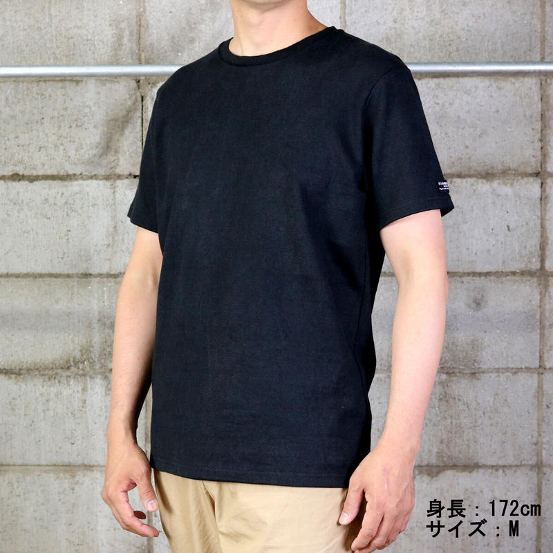 Hofi 012 リネンコットンモンスターオンスtシャツ メンズ チャコール 東大阪繊維 Hofi 012 リネンコットンモンスターオンスtシャツ メンズ チャコール 東大阪繊維
