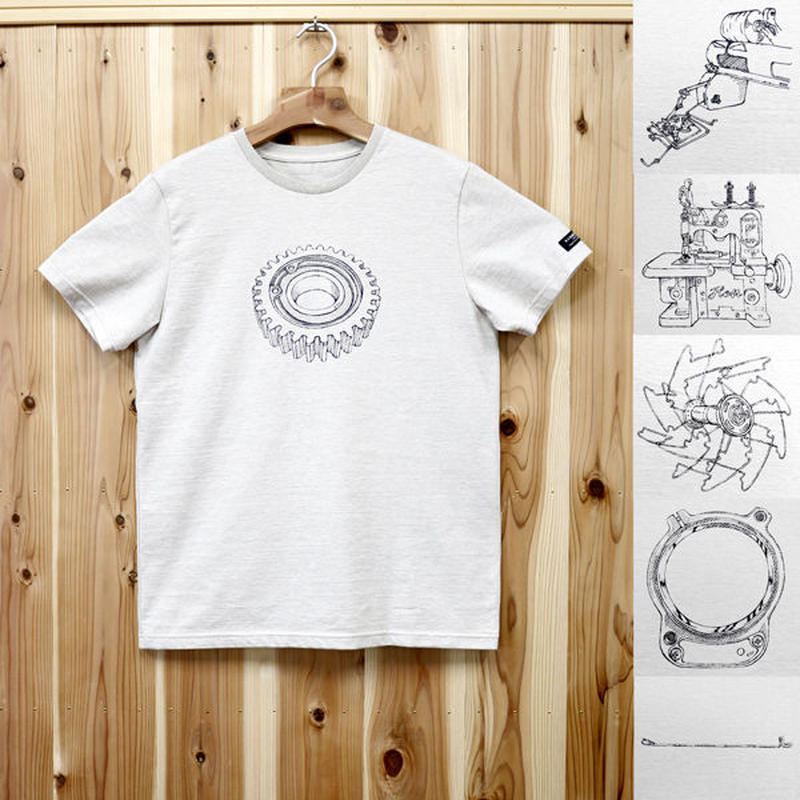 Hofi 007 ペンアートtシャツ メンズ ベージュ 東大阪繊維研究所 Higashi