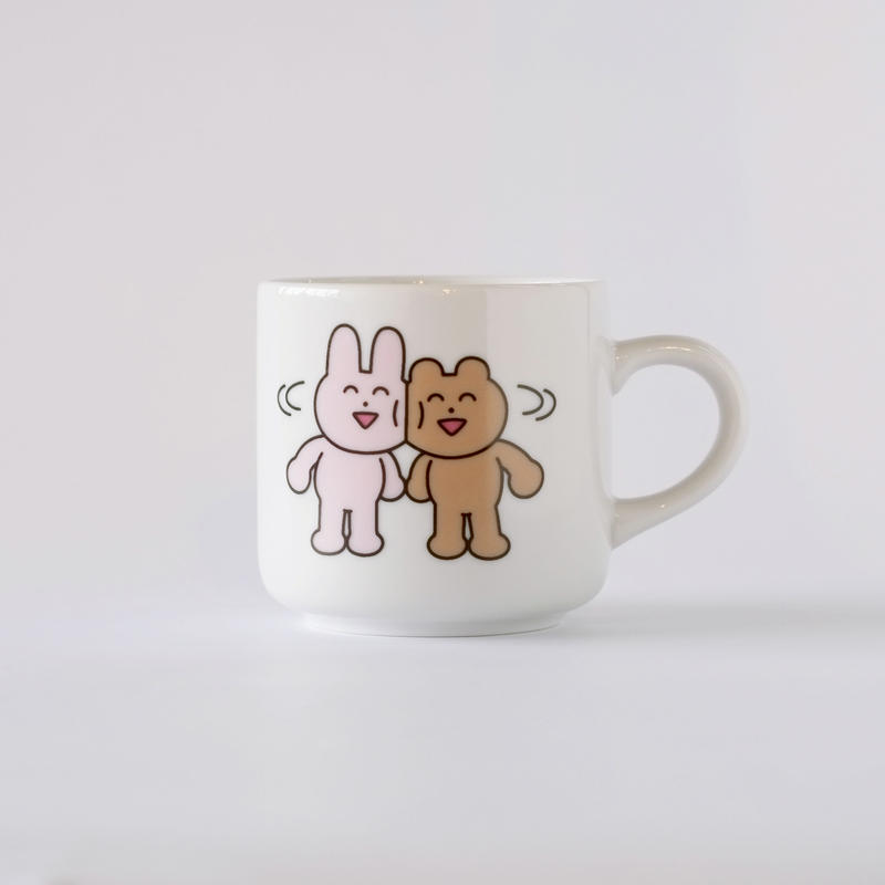 わかるのうさぎとくま マグ うさぎ Hohohoza Kanazawa