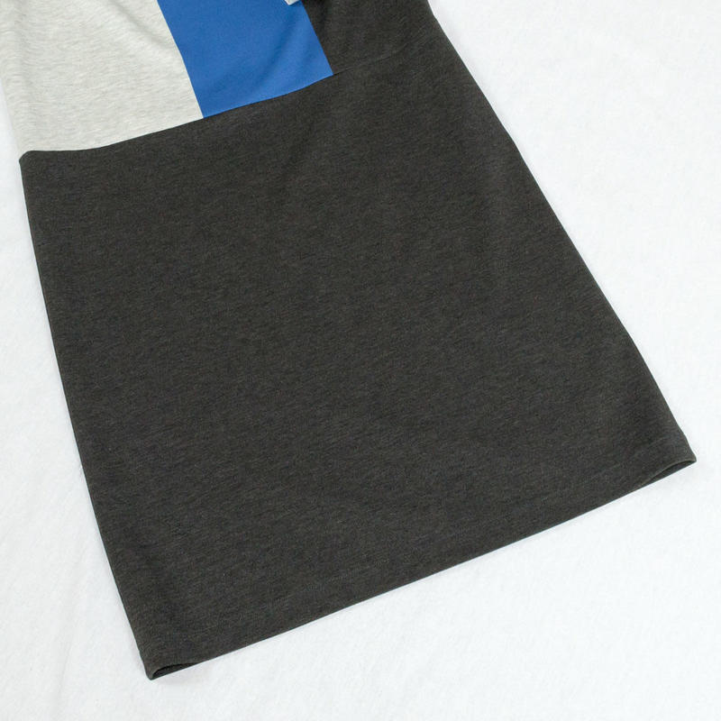 471 1511 配色切り替えワンピース House Of Hiromi Yoshida