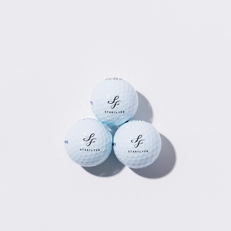 Golf Ball 3 Piece ゴルフボール3個入り Starflyer Of Golf Ball 3 Piece ゴルフボール3個入り Starflyer Of