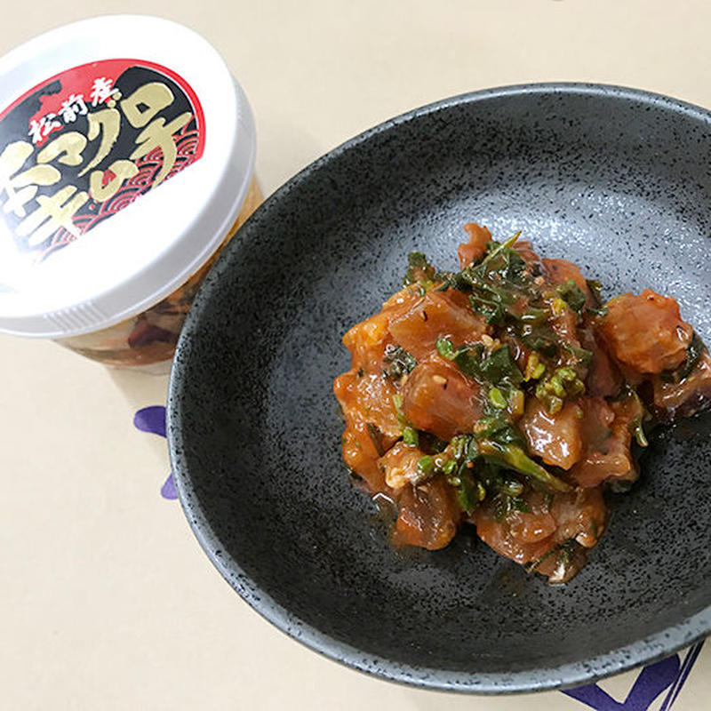 贅沢 上野屋 通販 高級珍味 ごはんのおとも3点セット 天然本マグロのキムチ ウニの一夜漬