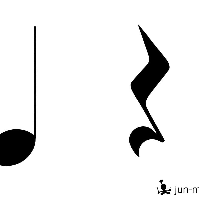 リズムカード 2拍子 Jun音楽教室オンラインストア