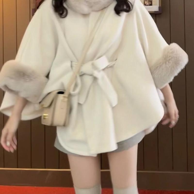 本日限定 treat ürself Honey bunny ケープコート agapeeurope.org