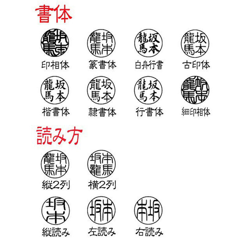 粒界シルバーチタン印鑑 保坂彫刻工業所