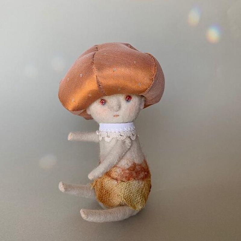 きのこのルームちゃん ぬいぐるみ 制作 Ami大久保美江 心しか泊まれないホテルの想い出