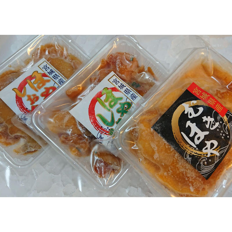 要単独決済 ほや３種セット むきほや ほやの塩辛 ほやしそ 計5パック ほ屋