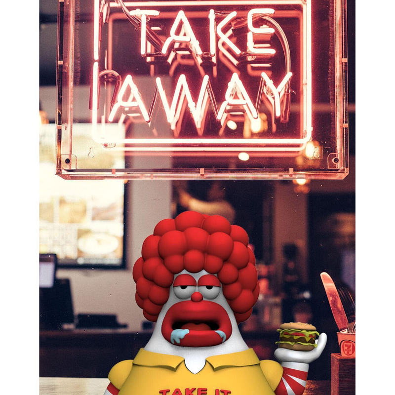 Ron Mcgreasy By ron Craig フィギュア アートトイ Hunt