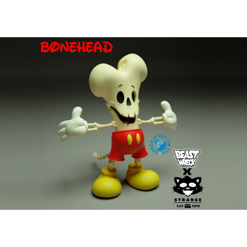 Bonehead By Beast Wreck ボーンヘッド フィギュア Disney Mic