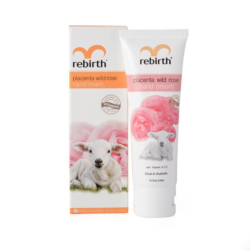 Rb18 リバース プラセンタワイルドローズハンドクリーム 75ml オースト