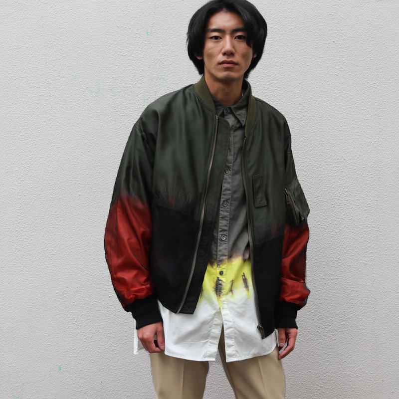 taakk shadow blouson カーキ size3