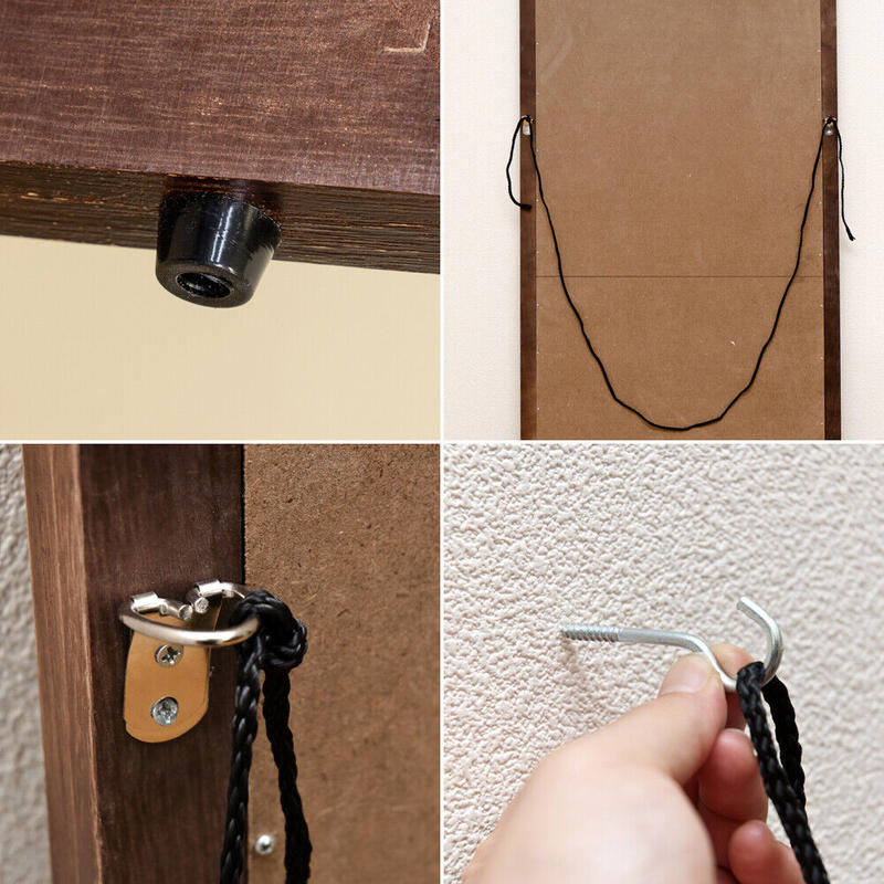 サカベ MANO アンティークジャンボミラー BR/DBR/WH/LBR | 新田家具店