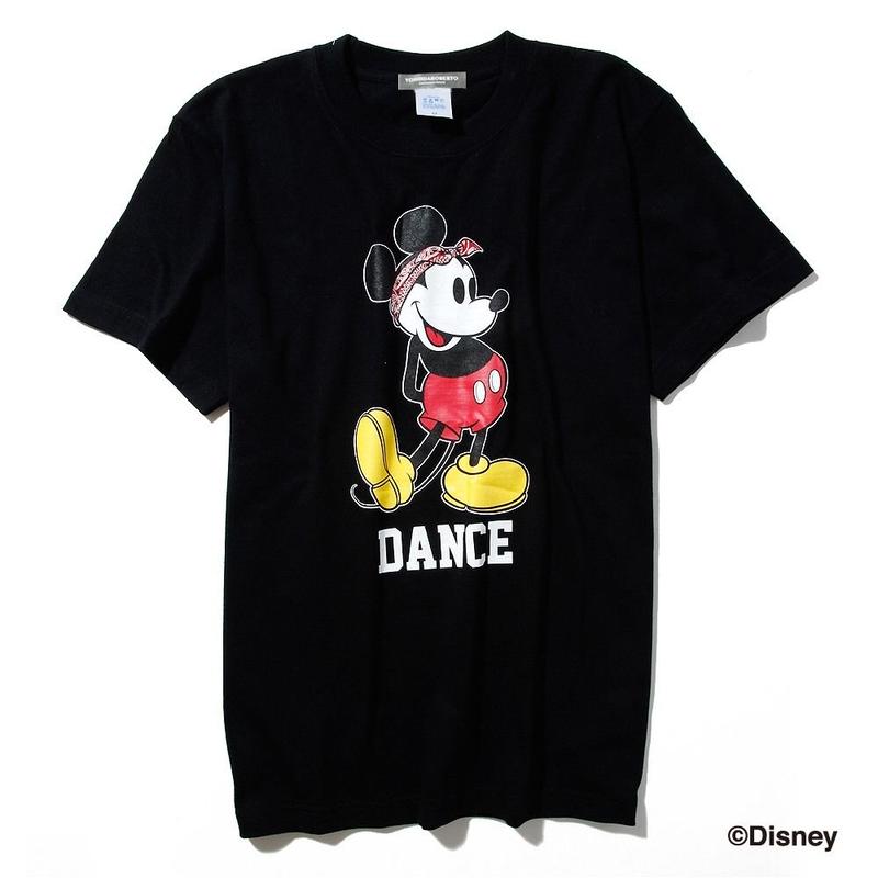 ダンスミッキーマウスtシャツ 黒 Bashlineshop