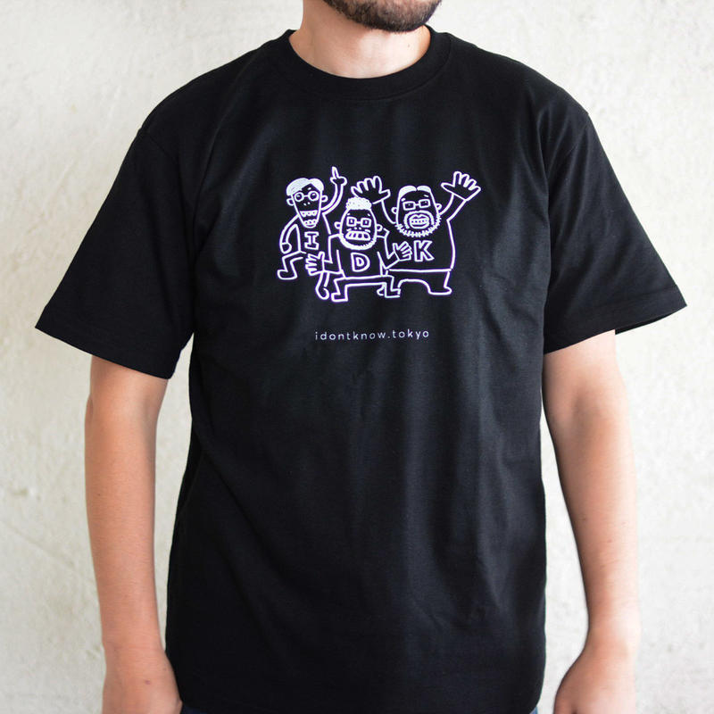 知らんがなイラストtシャツ Idontknow