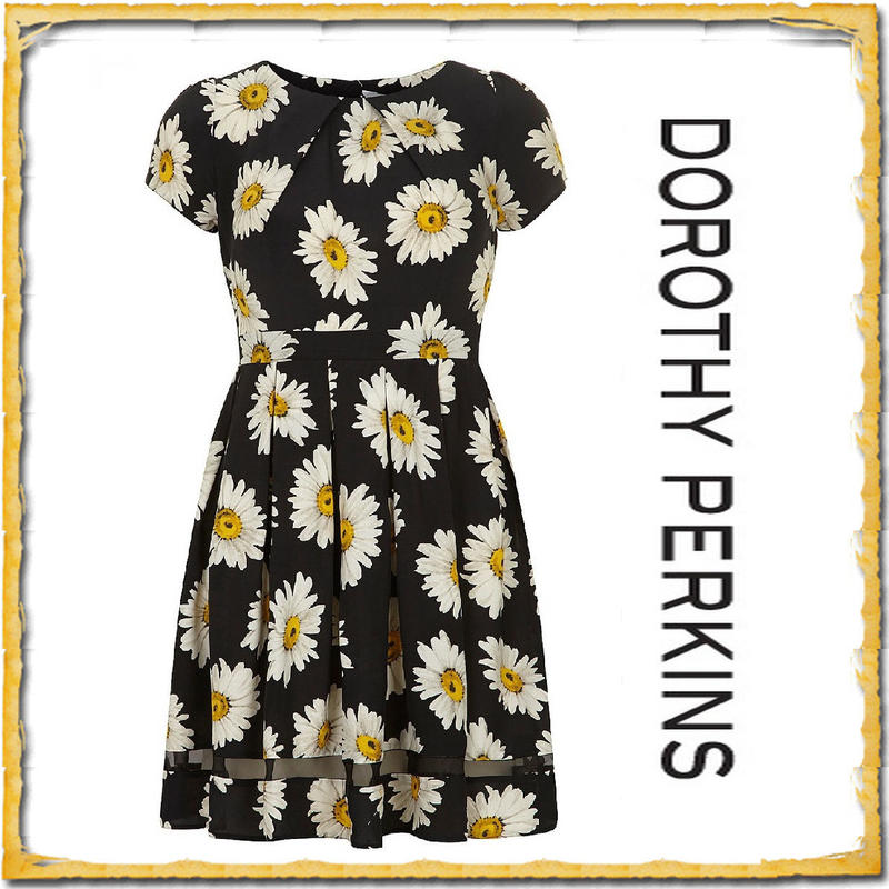 Dorothy Perkins キュートなデイジー柄ワンピース ファッション 雑貨カタログ