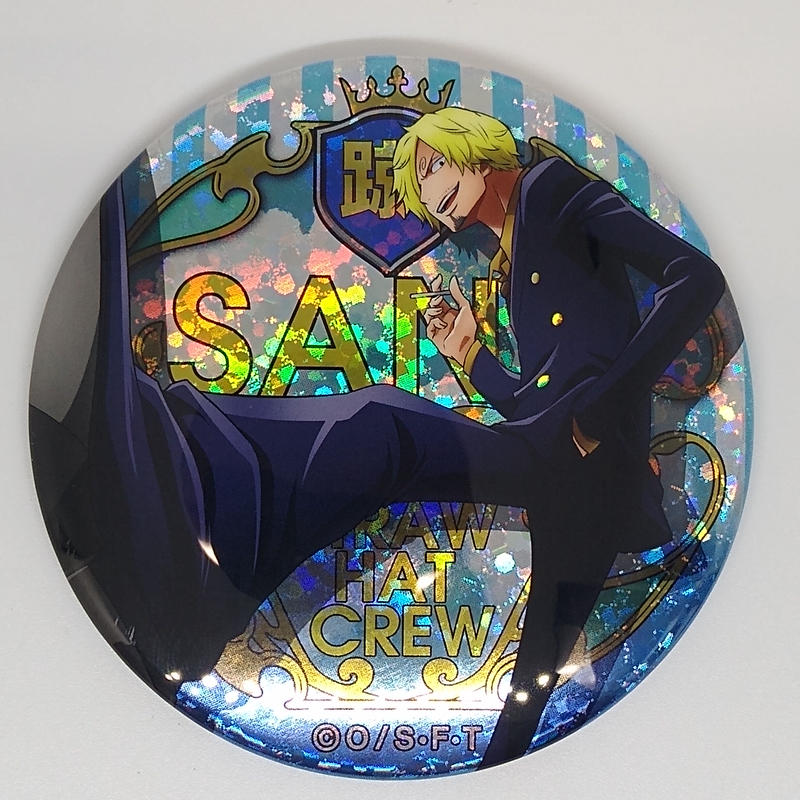 One Piece サンジ 輩缶バッジ 第21弾shine K Books 池袋 ２次元