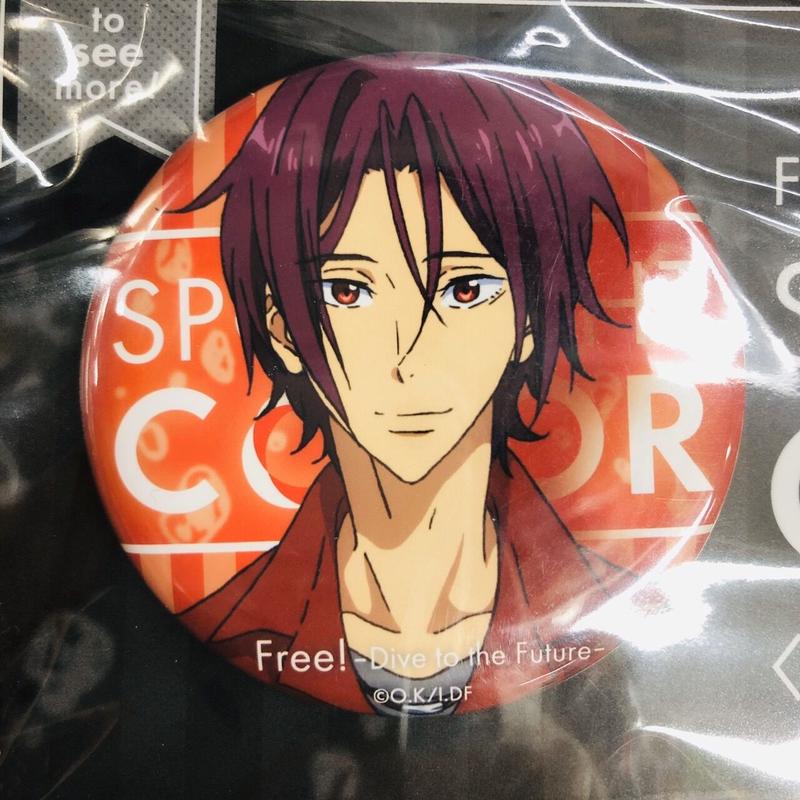 Free! 松岡 凛 缶バッジ バラ売り可能 Free！ 松岡凛 バースデー缶バッジ