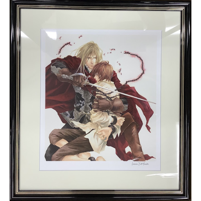 雪舟薫 直筆サイン入り Flesh Blood 複製原画 Blグッズ K Books