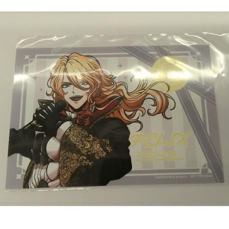 アルゴナビス フェリクス FELIX ブロマイド | K-BOOKS 池袋 2次元 楽天モバイル FELIX フェリクス ARGONAVIS from アルゴナビス キャラクターグッズ