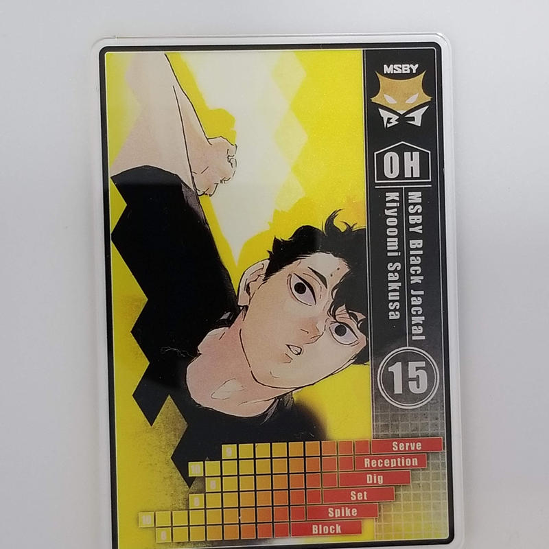 ハイキュー 佐久早 聖臣 ステータスカード K Books 池袋 ２次元グッズ通販