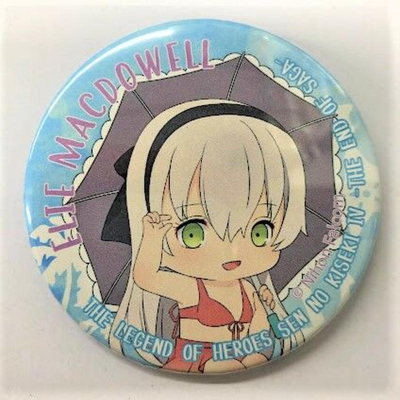 閃の軌跡 エリィ マクダエル 英雄伝説 閃の軌跡 缶バッジ06 ミニキャラ 夏ver
