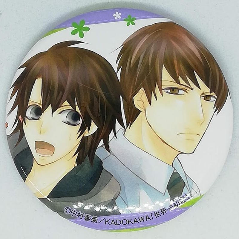 世界一初恋 缶バッジ 吉野千秋 羽鳥芳雪 Blグッズ K Books 池袋 ２次元グ