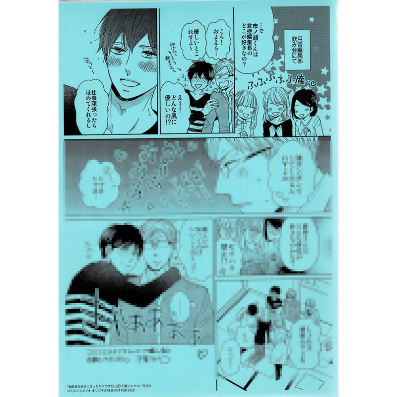 千葉リョウコ 編集長を好きになったワケですが ペーパー Blグッズ K Books 池