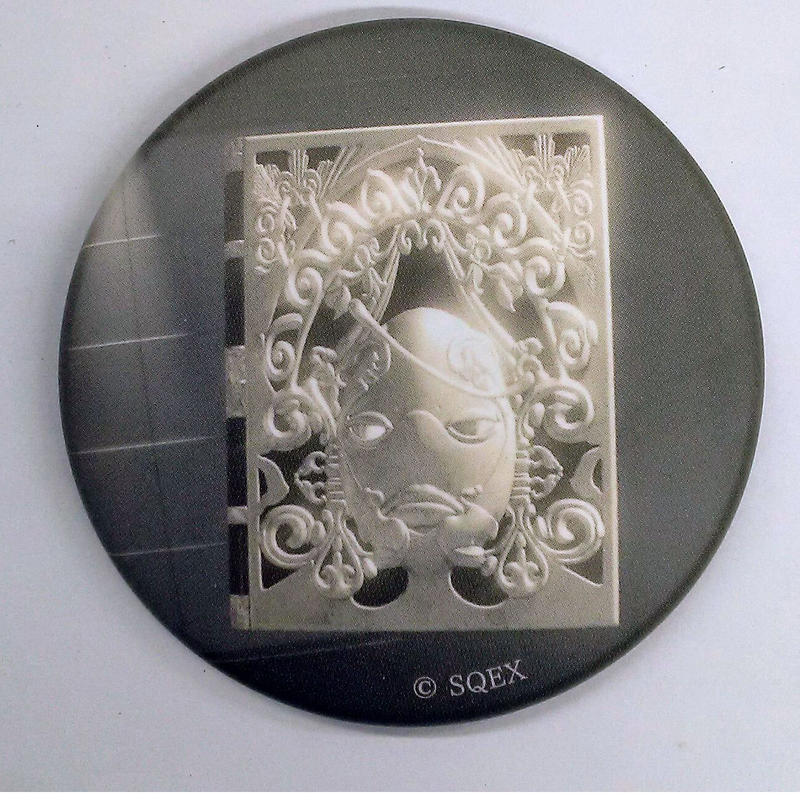 Nier Replicant ニーア レプリカント スクエニカフェ 缶バッジ 白の書