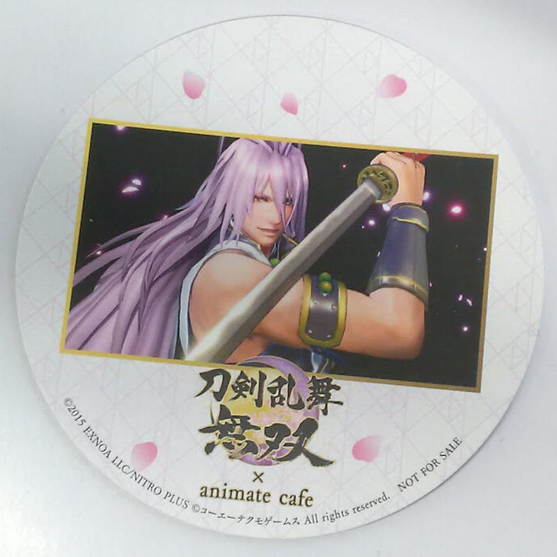 刀剣乱舞無双 千子村正 アニメイトカフェ メニュー注文特典 コースター K Books 池