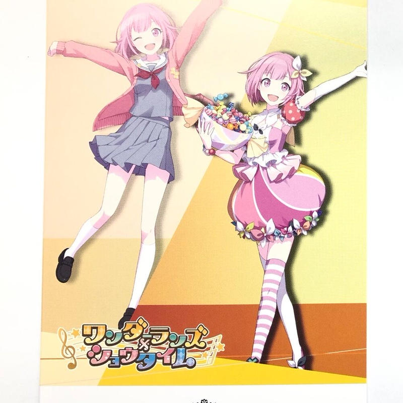 プロジェクトセカイ タワーレコードカフェ メニュー注文特典ポストカード 鳳えむ K Boo