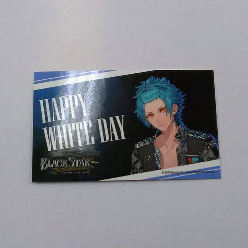 ブラックスター真珠ホワイトデーカード K Books 池袋 ２次元グッズ通販