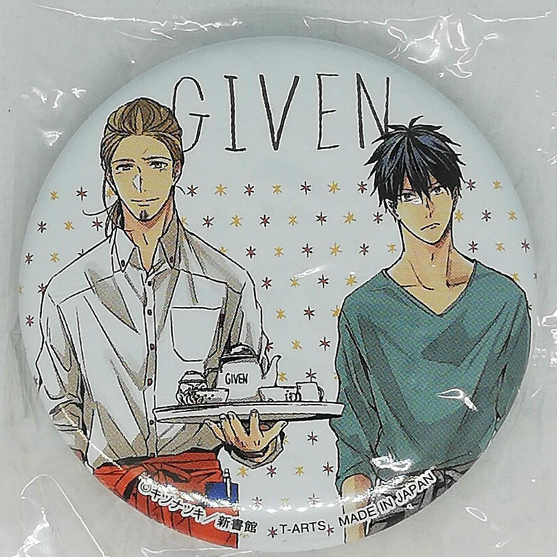 ギヴン 中山春樹 上ノ山立夏缶バッジ Blグッズ K Books 池袋 ２次元グッズ通販