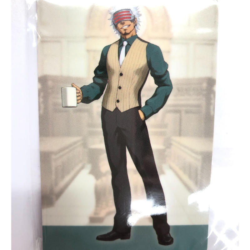 逆転裁判 ゴドー パセラ 逆転裁判シリーズ周年記念コラボカフェ ノベルティカード K