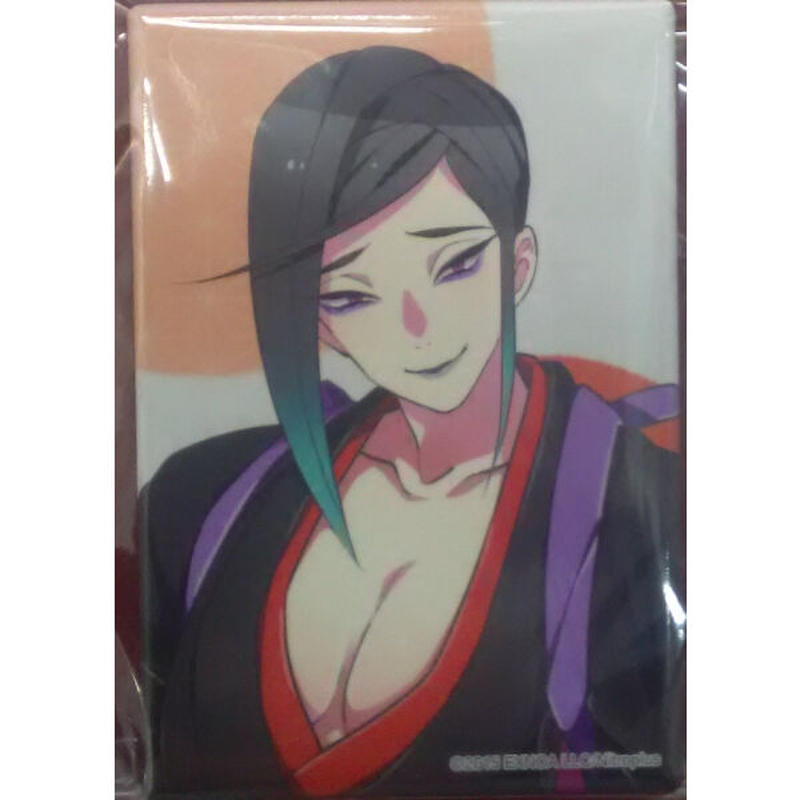 イタミ有 刀剣乱舞 静形薙刀 内番 スクエア缶バッジ K Books 池袋 2次元グッズ通販 イタミ有 刀剣乱舞 静形薙刀 内番 スクエア缶バッジ K Books 池袋 2次元グッズ通販