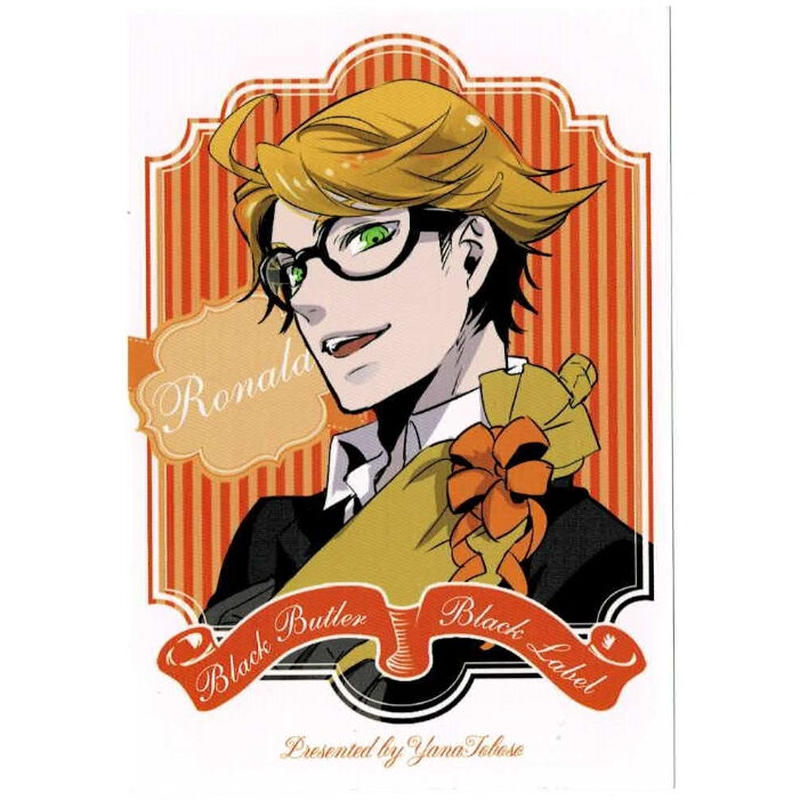 黒執事 Black Label Pop Up Storeキャラクターブロマイド ロナルド