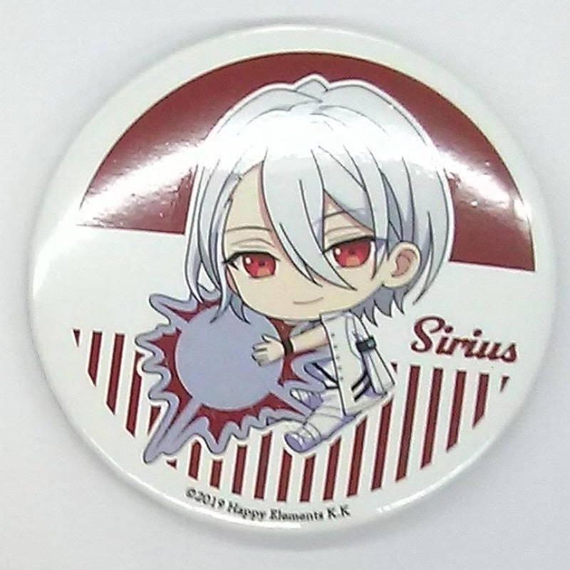 エリオスライジングヒーローズ シリウス缶バッジ 75 K Books 池袋 ２次元グッズ通販