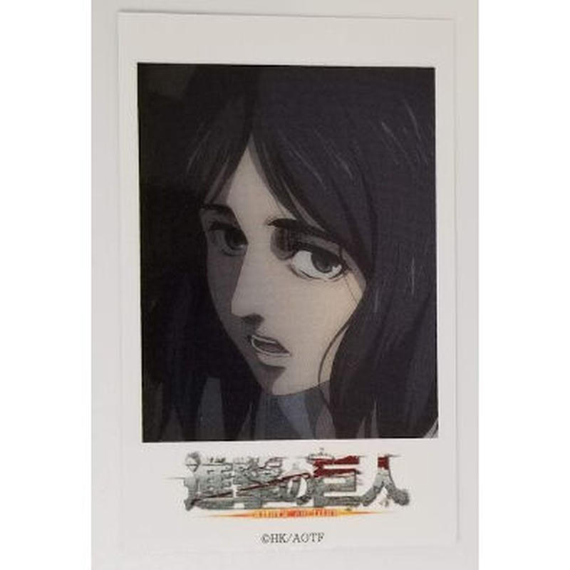 進撃の巨人ピークトレーディング場面写チェキ風カード K Books 池袋 ２次元グッズ通販