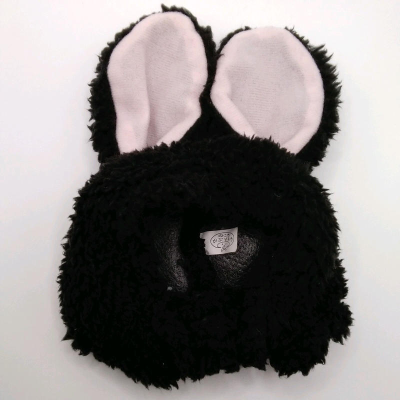 ねこのかぶりものかわいい かわいいねこうさぎちゃんブラック K Books 池袋 ２次元グ