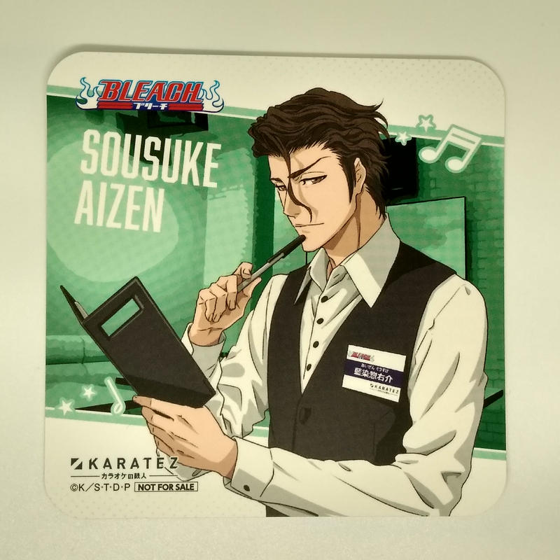 Bleach 藍染惣右介 オリジナルコースター K Books 池袋 2次元グッズ通販 Bleach 藍染惣右介 オリジナルコースター K Books 池袋 2次元グッズ通販
