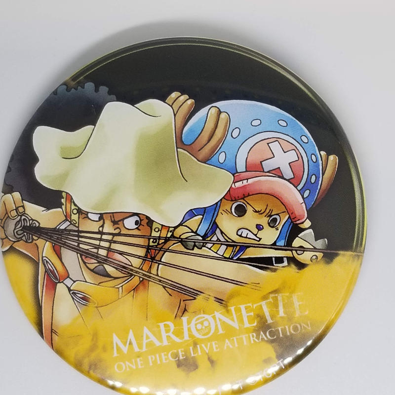One Piece トニートニー チョッパー ウソップ Marionette缶バッジ K