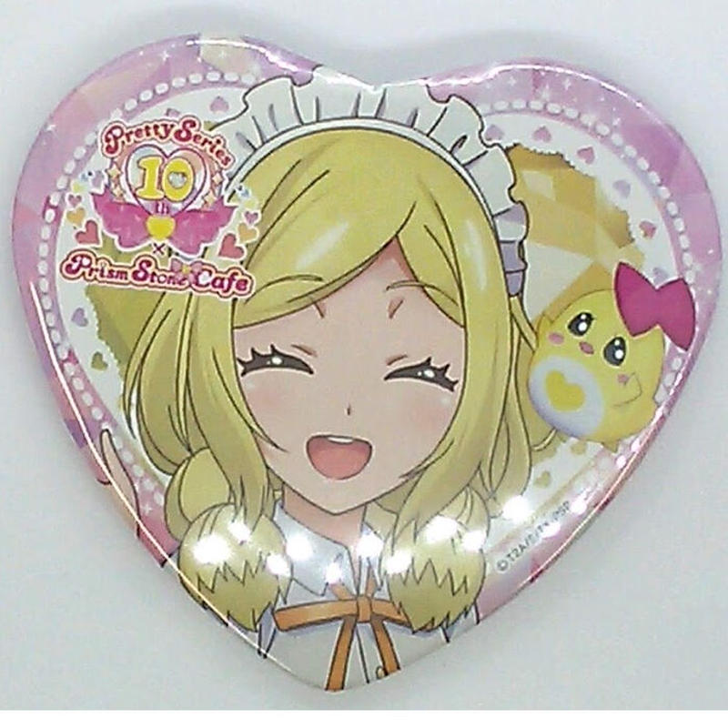 プリティーリズムレインボーライブ 小鳥遊 おとは ハート型缶バッジ 等身イラスト K B